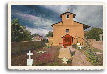 San Antonia de Padua Chapel, Córdova, NM on the High Road to Taos